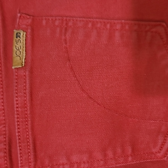 Joe's women's red "The Skinny" fit jeans size 26 - Picture 5 of 11